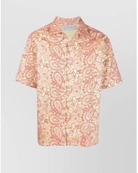 Bluemarble - Paisley Print Short Sleeve Shirt - Lyst