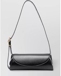 ベルト JIL SANDER SQUARE BELT LARGE HOBO BAG IN SMOOTH LEATHER Jil Sander Square Belt Hobo Bag - Bags - Free Shipping