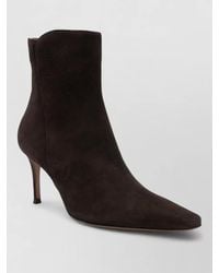 Roberto Festa - Ankle Boots Pointed Toe Stiletto Heel Suede - Lyst