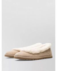 UGG - Suede Ballerina Flats - Lyst