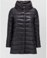 Herno - Down Quilted A-Line Midi Puffer Jacket - Lyst