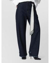 DARKPARK - Denim Wide-Leg Trousers - Lyst