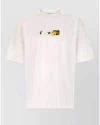 Off-White c/o Virgil Abloh - Spices Arrow Skate Oversized Cotton T-Shirt - Lyst