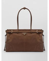 Prada - Tote Bag Adjustable Strap Top Handles - Lyst