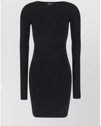 DSquared² - Mini Dress With Cut-Out Detail - Lyst