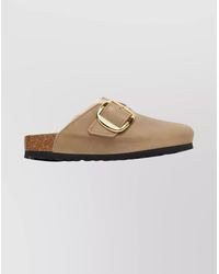 Birkenstock - Boston Round Toe Sandals With Buckle - Lyst