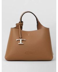 Tod's - Micro Leather Shoulder Bag Top Handles - Lyst