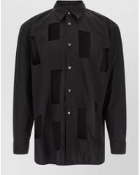 Comme des Garçons - Geometric Cut-Out Shirt - Lyst
