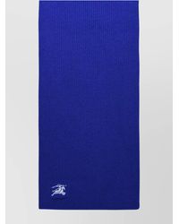 Burberry - Cashmere Ribbed Scarf - Lyst