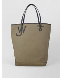 JW Anderson - Tall Anchor Large Canvas Tote Bag - Lyst