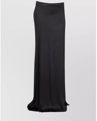 Ann Demeulemeester - Long Flared High Waist Maxi Skirt - Lyst