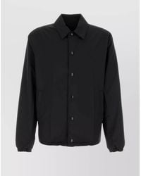 Prada - Wool Blend Lightweight Jacket - Lyst