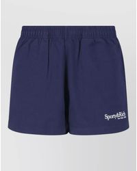 Sporty & Rich - Straight Knee-Length Shorts - Lyst