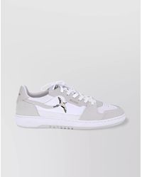 Axel Arigato - Leather Paneled Low-Top Sneakers - Lyst