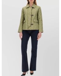 Fay - Quilted Jacket With Collared Neck And Pockets - Lyst