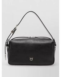 Pinko - Shoulder Bag Buckle Detail Adjustable Strap Handle - Lyst