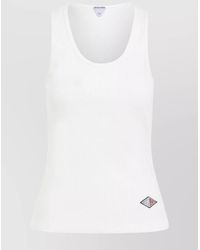 Bottega Veneta - Ribbed Cotton Tank Top - Lyst