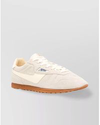 Autry - Suede Leather Low-Top Sneakers - Lyst