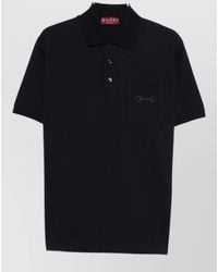 Gucci - Cotton Polo Shirt - Lyst