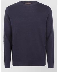 Zanone - Wool Slim-Fit Crew-Neck Sweater - Lyst