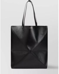 Loewe - Leather Puzzle Fold Xl Tote Bag - Lyst