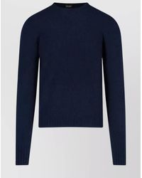 Drumohr - Ribbed Crewneck Sweater With Long Sleeves - Lyst