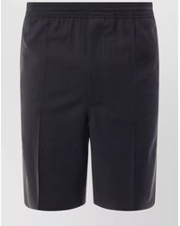 Givenchy - Virgin Wool Tailored Bermuda Shorts - Lyst