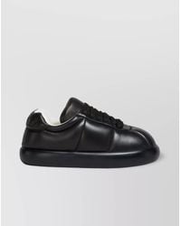 Marni - Leather Low-Top Sneakers - Lyst