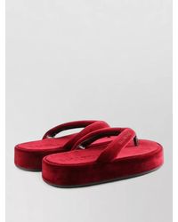 Balenciaga - Lace Sandals Flat Sole Open Toe - Lyst