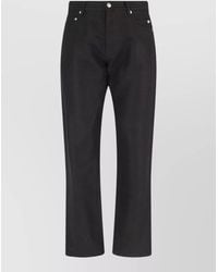 Rick Owens - Straight Leg Denim Five Pockets Belt Loops - Lyst