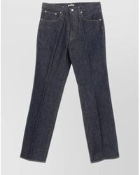 AURALEE - Twisted Denim Pants 5P - Lyst