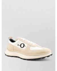 Dior - Lightweight Rubber Sole Suede Fabric Sneakers - Lyst
