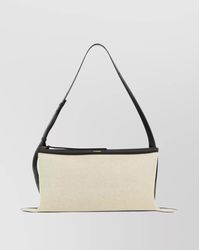 Jil Sander - Empire Medium Canvas Shoulder Bag - Lyst
