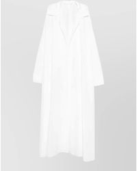 Norma Kamali - Oversized Long Sleeve Shirt Dress - Lyst