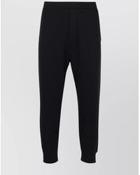 DSquared² - Cotton Pants With Elastic Waistband And Side Pockets - Lyst
