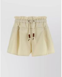 Moncler - Technical Twill Shorts - Lyst