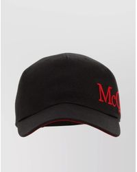 McQueen - Cotton Baseball Cap - Lyst