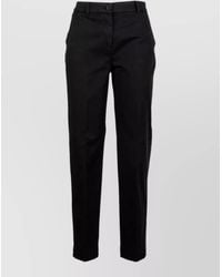 Via Masini 80 - Slim-Fit Straight Trousers - Lyst