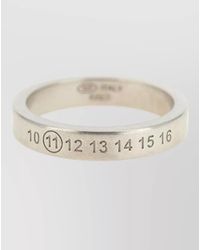 Maison Margiela - Numeric Sequence Sterling Ring 925 Stamp - Lyst