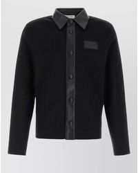 Givenchy - Mixed Material Lightweight Jacket - Lyst