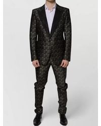 Dolce & Gabbana - Jacquard Two Piece Suit - Lyst
