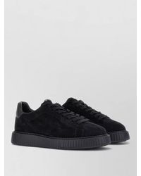 Hogan - Suede Sneakers Round Toe Rubber Sole - Lyst