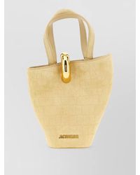 Jacquemus - Le Bambola Mini Leather Bucket Bag - Lyst