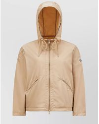 Moncler - Drawstring Hem Hooded Jacket - Lyst