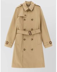 Burberry - Mayfair Cotton Trench Coat For Kids - Lyst