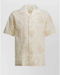 NN07 - Casual Shirt Ben Short Sleeves Embroidery - Lyst