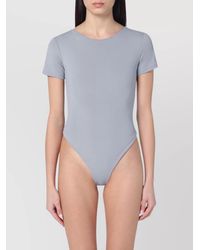 Entire studios - Nylon Blend Bodysuit - Lyst