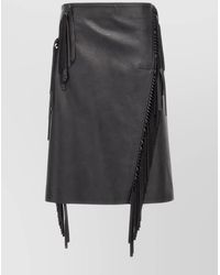 Stella McCartney - Fringed Skirt - Lyst