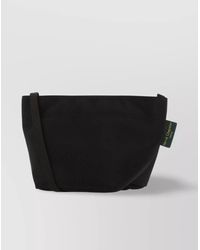 Herve Chapelier - Canvas Crossbody Bag With Adjustable Strap And Logo Tag - Lyst