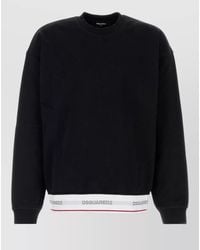 DSquared² - Cotton Oversized Sweatshirt - Lyst